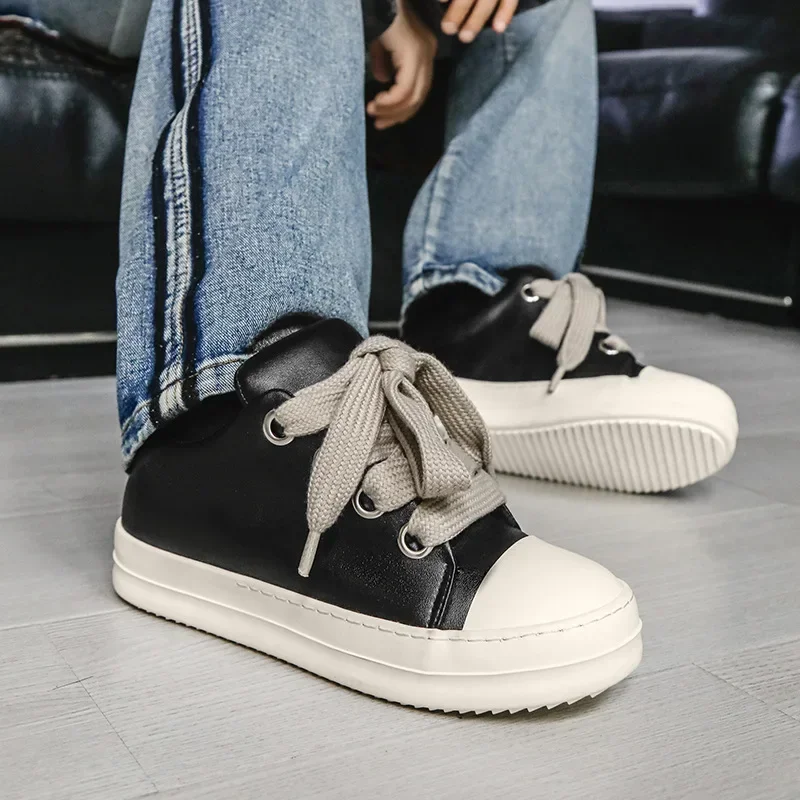 Turnschuhe Herren Schuhe Pu Leder Sommer Casual Turnschuhe Student Casual Schuhe Low Top Frauen Mann Vulkanisieren Schuhe Frühling Herbst