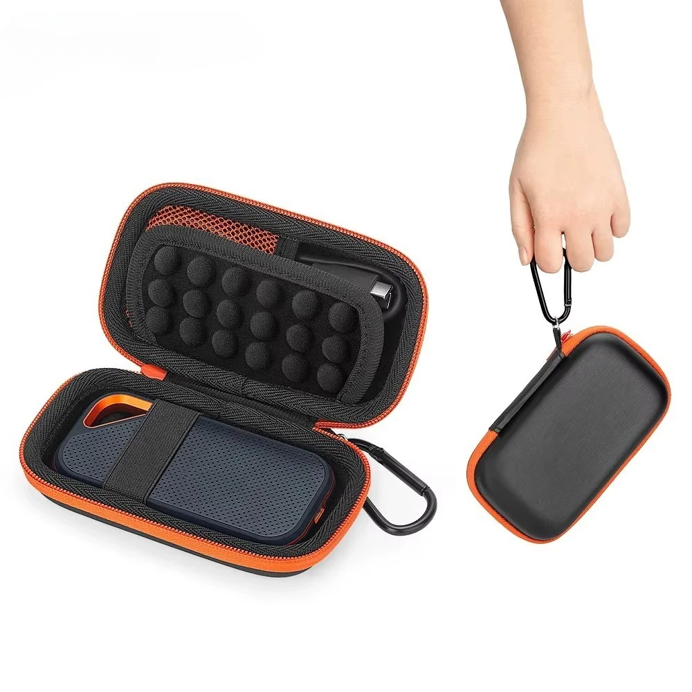 Hartschale für Universal MP3/MP4/SanDisk Extreme Pro/SanDisk Extreme tragbare externe SSD 1 TB/2 TB/4 TB, Reiseabdeckung Aufbewahrungstasche Image