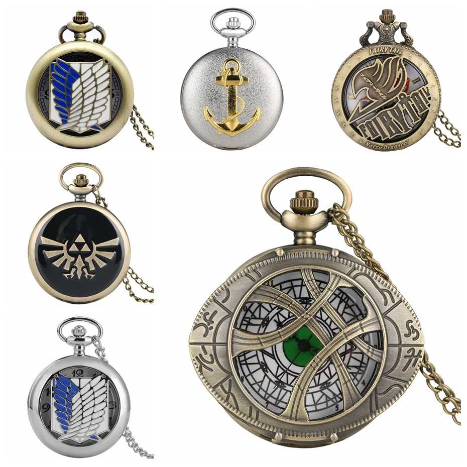Antike Retro Uhr Neue Mode Männer Frauen Quarz Taschenuhr Kette Uhr Halskette Anhänger Geschenke für Männer Frauen