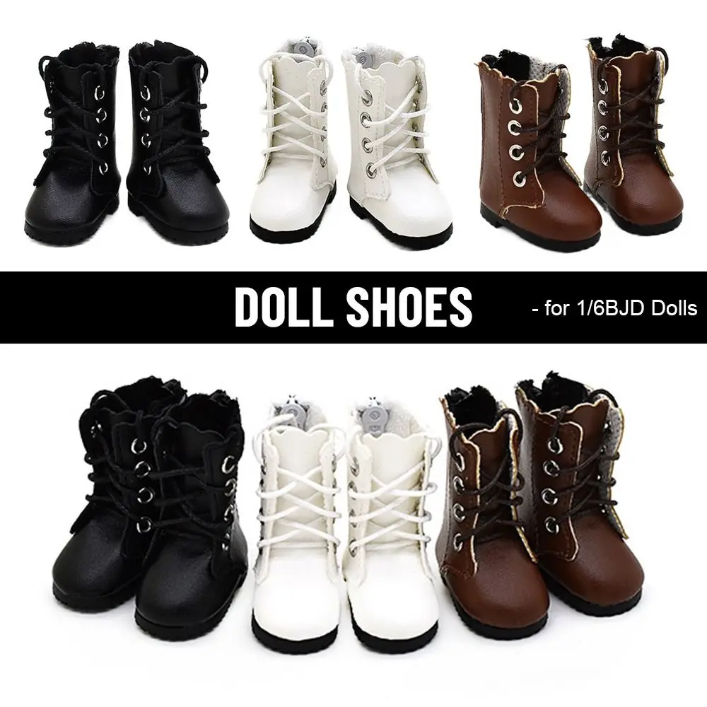30cm Puppe Mode Schuhe weibliche Puppen stiefel fit für 4.5 bjd Puppen Zubehör Leder puppe bunte lange Knie Stiefel 2.3 * * 5cm