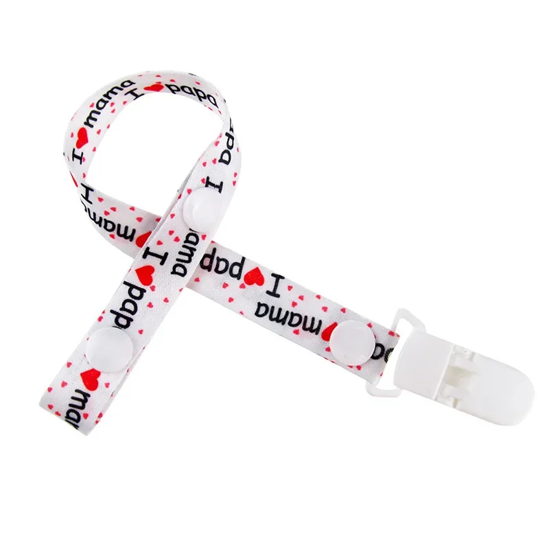1pc Baby Schnuller Clips Kette Komfortable Material Nette Dummy Clip Halter Nippel Kinder Cartoon Schnuller Clip Schnuller Halter Image