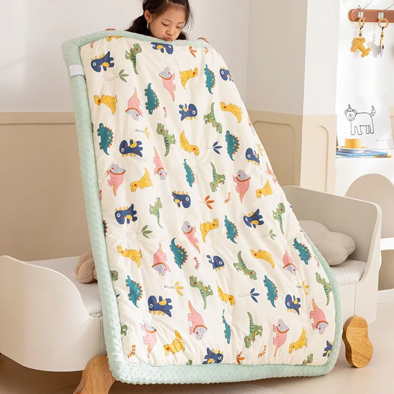 120X150cm Baumwolle Herbst Baby Quilt Doudou Decke Neugeborenen Winter Warme Kinder Tröster Verdicken kinder Quilt Bettwäsche baby Artikel Image