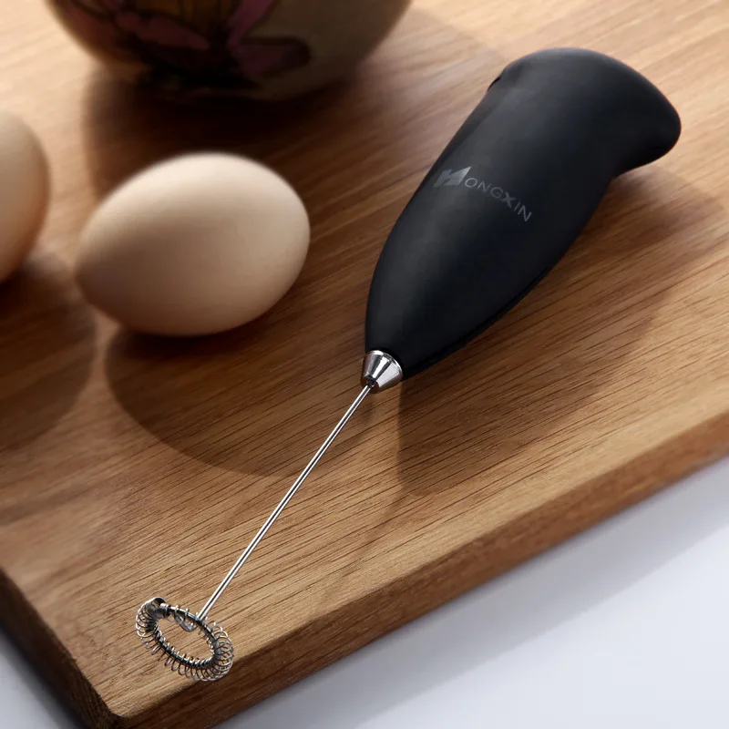 Milchaufschäumer Handheld Mini Elektrische Schäumer Kaffeemaschine Schneebesen für Cappuccino Rührer Tragbare Mixer Küche Schneebesen Werkzeuge Image