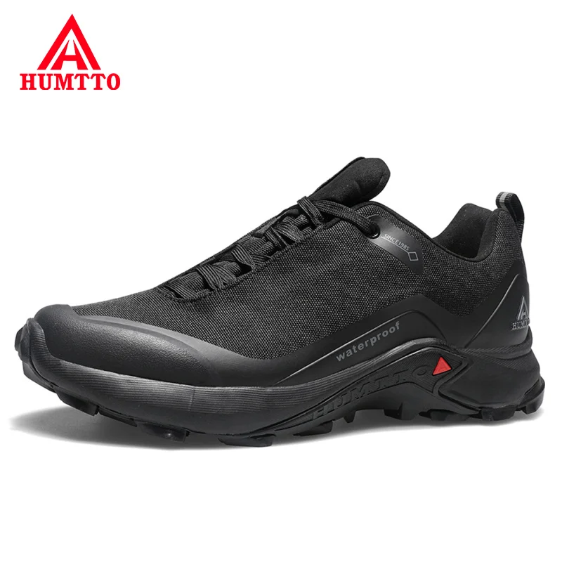 HUMTTO Wasserdichte Outdoor Wanderschuhe Männer der Marke Training Walking Turnschuhe für Männer Bergsteigen Trekking Sport Mann Stiefel Image