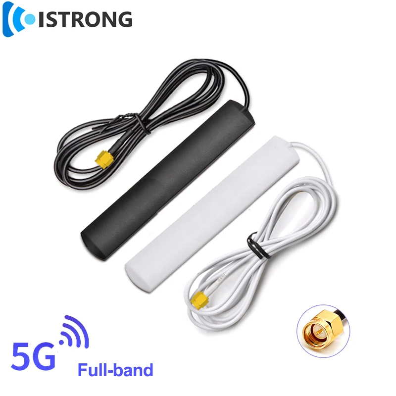 Outdoor 5G Vollband-Patch-Antenne 8dbi High Gain Mobile Signal Booster Long Range Netzwerkverstärker TS9 SMA für Auto-DTU-Schrank Image