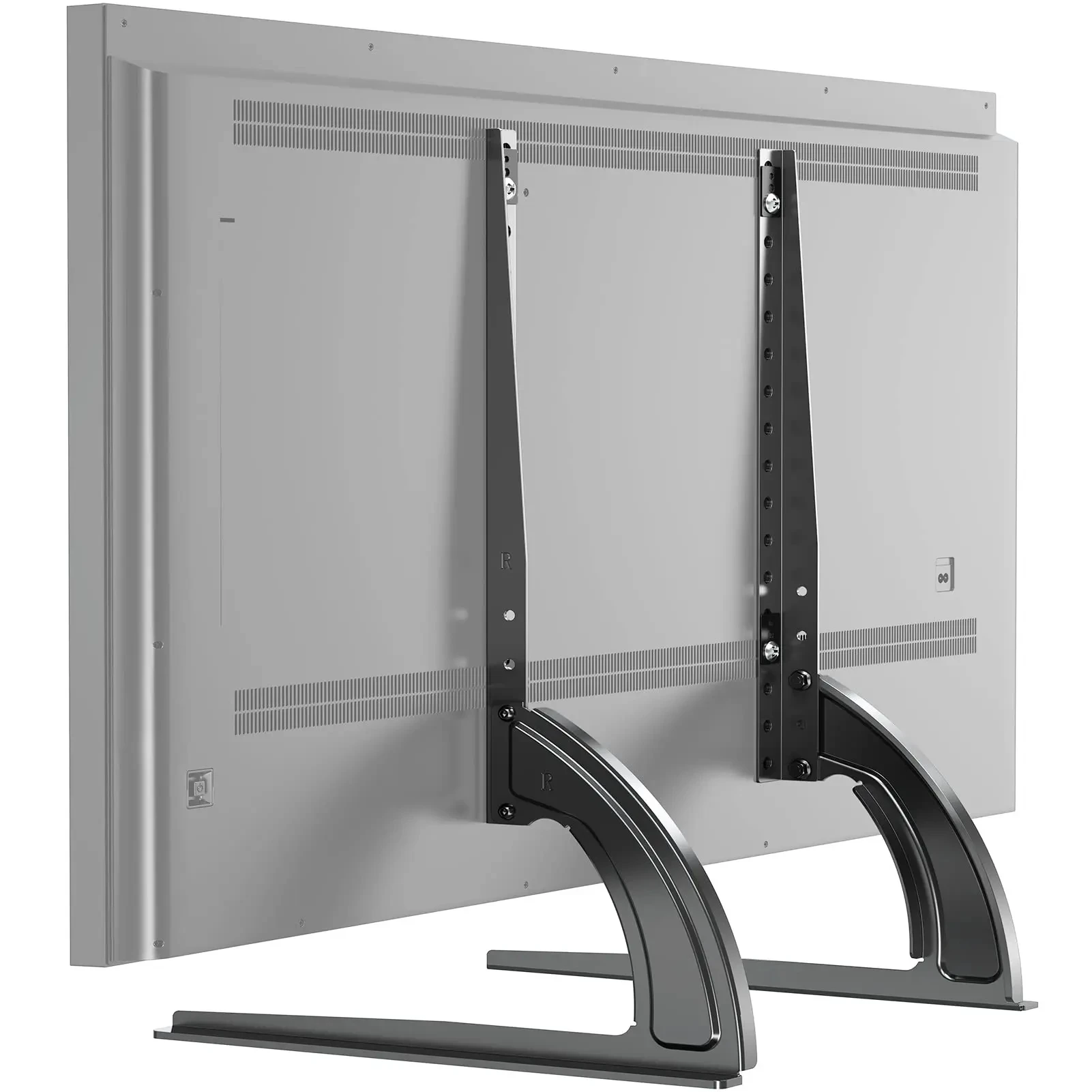 Universelle Tisch-TV-Ständerhalterung für 32 bis 75-Zoll-Bildschirmfernseher, TV-Basis, höhenverstellbare 3-stufige TV-Beine, max. VESA 600 x 400 mm Image