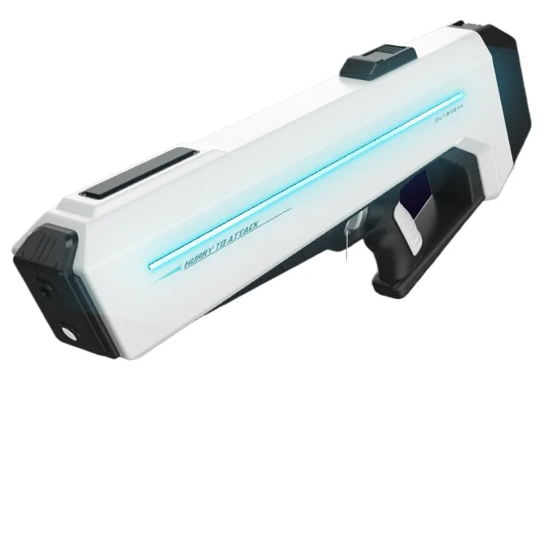 Große Kapazität elektrische Wasser pistole automatisch mit LED-Spray Blaster schießen Wasser pistole Pistole Sommer Pool Outdoor-Spielzeug für Kinder Junge Image