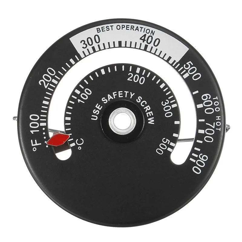 Magnet thermometer für Kamin Holzofen Heizung Herd Lüfter rohr Grill Temperatur monitor Ofen Kamin Zubehör