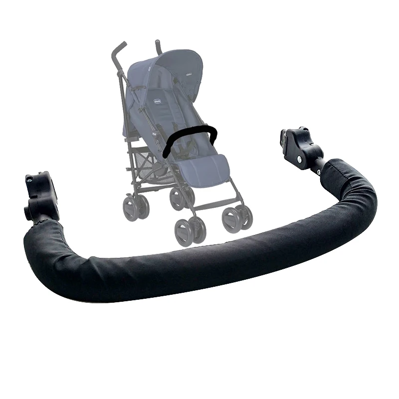 Buggy-Stoßstangenstange für Chicco London Echo Basic Lite Way Kinderwagen, verstellbare Kinderwagen-Armlehne, Sicherheitsstange, ersetzt Baby-Barriere