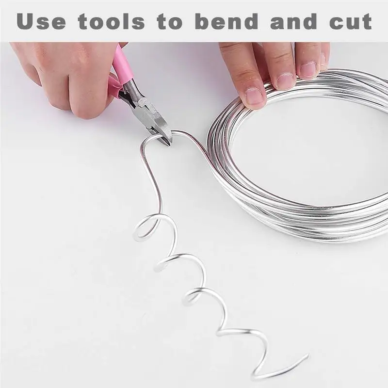 20/10 Meter Aluminiumdraht, biegsamer Metall-Basteldraht für DIY-Ohrringe, Armbänder, Schmuckherstellung, Zubehör, Outdoor-Zubehör Image