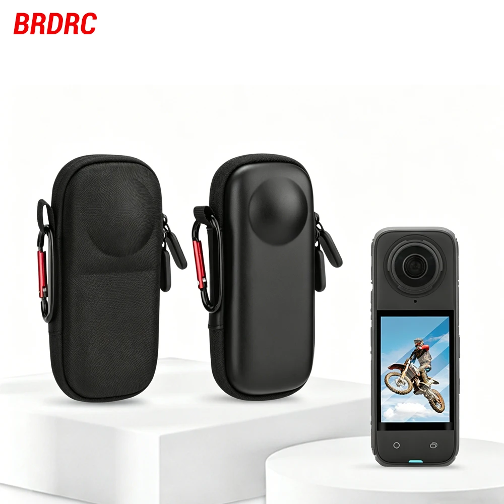 Mini-Tragetasche für Insta360 X4 Air/X5 X4, tragbare Karosserie-Aufbewahrungsbox, kratzfeste Tasche mit Karabiner, Sportkamera-Zubehör Image