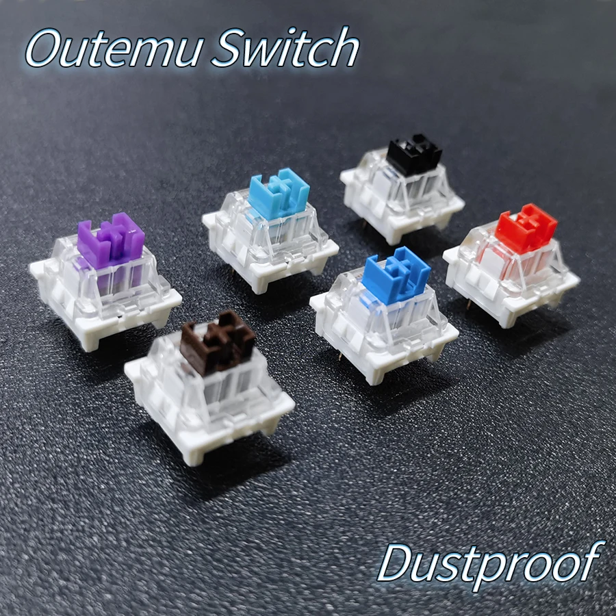 70/30/30 stücke Staubdicht Schalter Für Mechanische Tastatur Welle Schalter Gamer Tastatur Achse Clicky Linear Taktile Stille Schalter Image