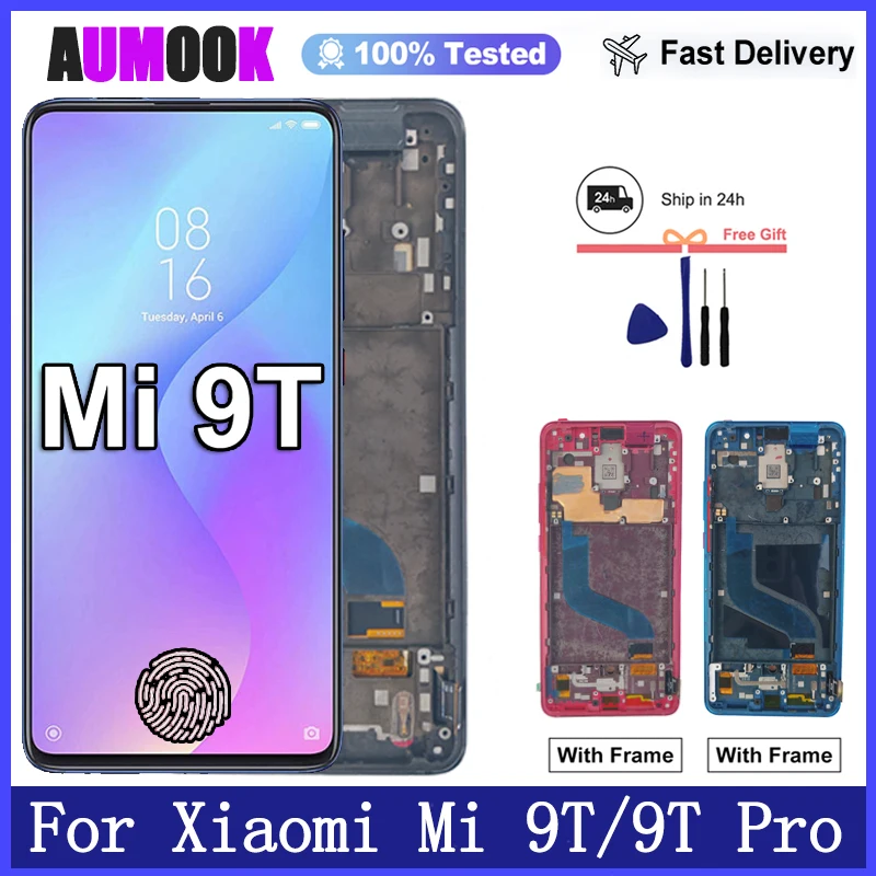 6,39'' AMOLED-Display für Xiaomi Mi 9T Mi9T Pro LCD-Display Touchscreen-Digitizer für Redmi K20/K20 Pro LCD-Display-Ersatz