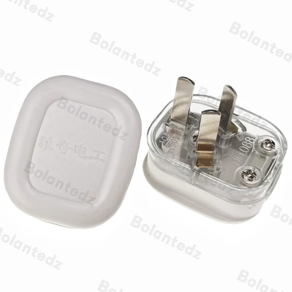 1 Stück CHINA, CN Australian, AU-Stecker-Adapter Neuseeland 3-poliger DIY wiederaufladbarer Netzstecker Image