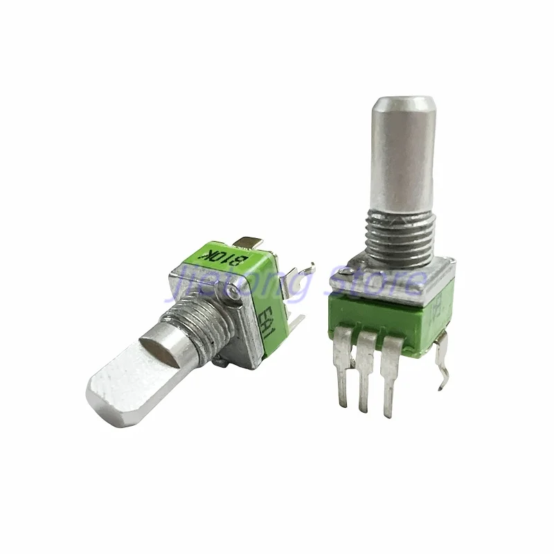 1 Stück ALPHA RD901F 09 Typ Potentiometer Single-Unit Vertical 3 Pins B10K 20K 50K 100K Axiallänge 15mm D Halbwelle Image