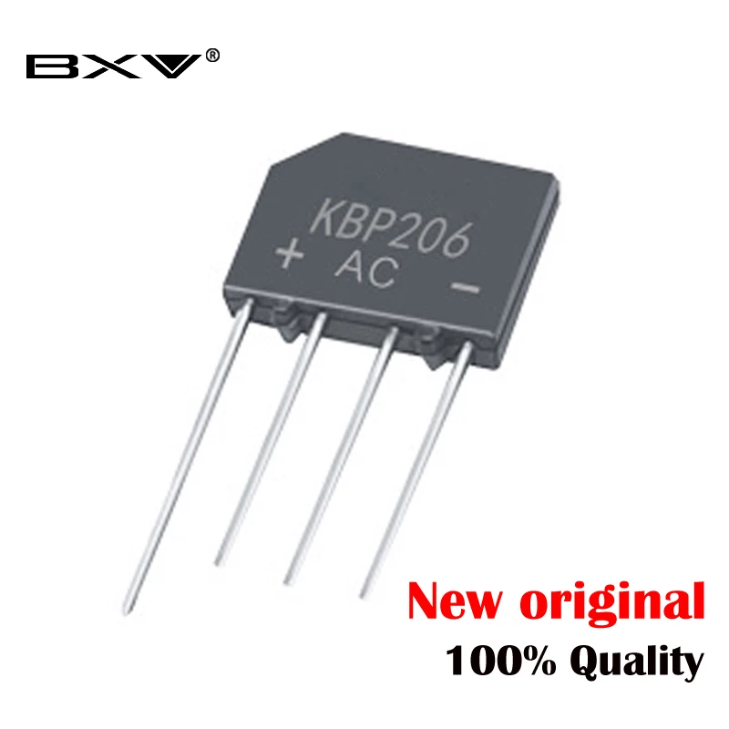 5PCS 2A 3A 4A 6A 8A 10A 15A 600V 800V 1000V Diode Brückengleichrichter KBP206 210 310 KBL406 410 608 610 KBU810 1010 1510 neue Image