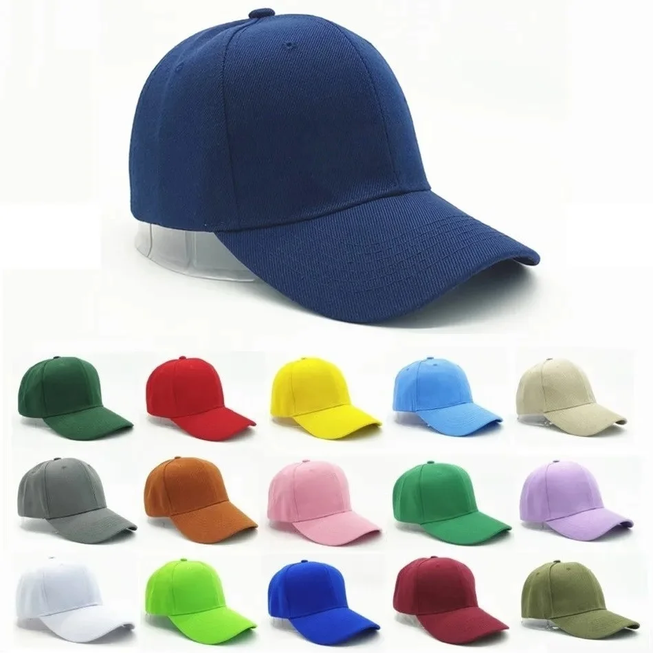 Neue Unisex-Kappe, lässig, schlicht, Baseballkappe, verstellbare Snapback-Hüte für Damen und Herren, Hip-Hop-Kappe, Street-Dad-Hut