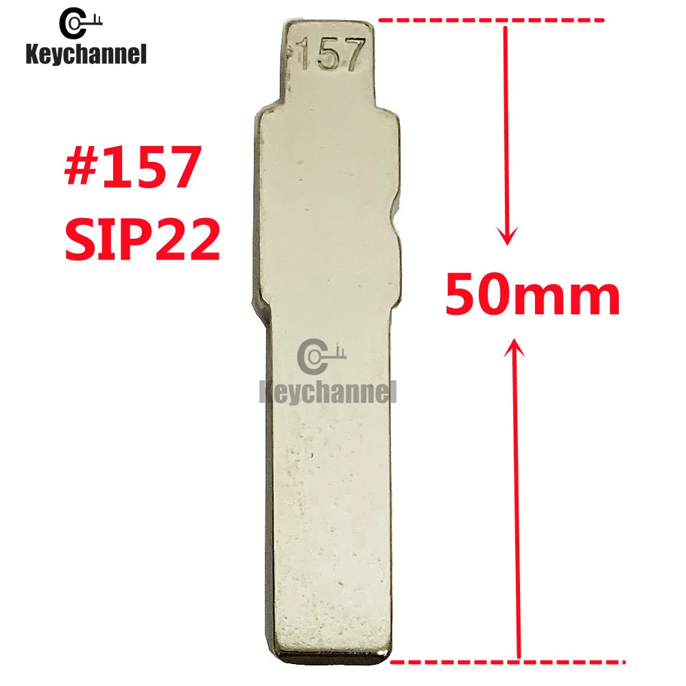 10 teile/los Universal Auto Flip Key Blade sip22 kd Remote Blank # für Fiat Ducato Iveco Daily Alfa für Keydiy KD VVDI Xhorse Image