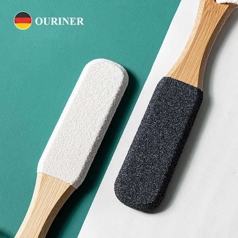Pediküre-Werkzeuge Bimsstein für Füße, Hornhautentferner, Fußwäscher, kolossale Fußfeile, Fußpflege und Fußpeeling, Fußraspel Image