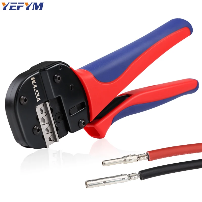 Solar Crimpen Werkzeug YFP-2546BS Zange Für MC2,5/4/6/10mm2 (20-7AWG)PV Stecker Kabel Ratsche Vertikale Crimpen Zange YEFYM Image
