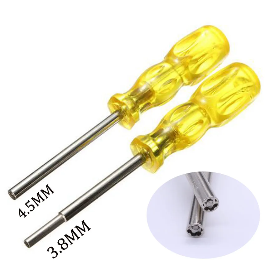 JCD 3,8 mm 4,5 mm Sicherheit zerlegen offenen Schraubendreher-Bit für NINTENDO SNES N64 NES Image