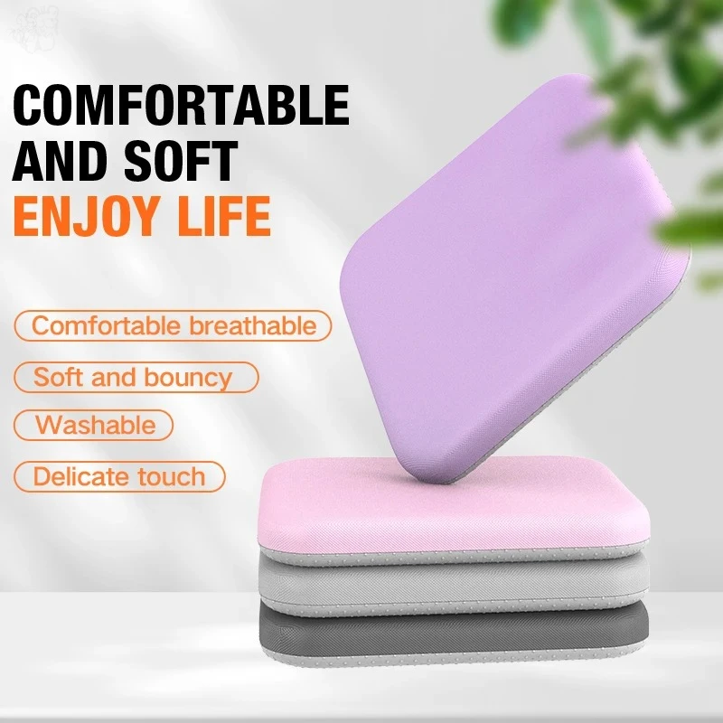 Autokissen Bürostuhlkissen Memory-Schaum-Polsterung Rollstuhl-Sesselkissen Pouf Dekorative Sofa-Schaukelstuhl-Sitzauflagen für Zuhause