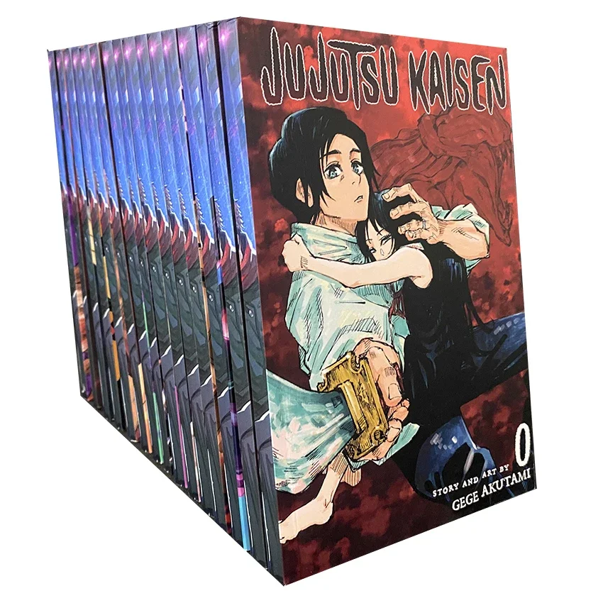 1 Buch Anime Jujutsu Kaisen Japan Jugend Teenager Fantasy Science Mystery Spannung Manga Comic-Buch Englisch Split zum Verkauf Livre