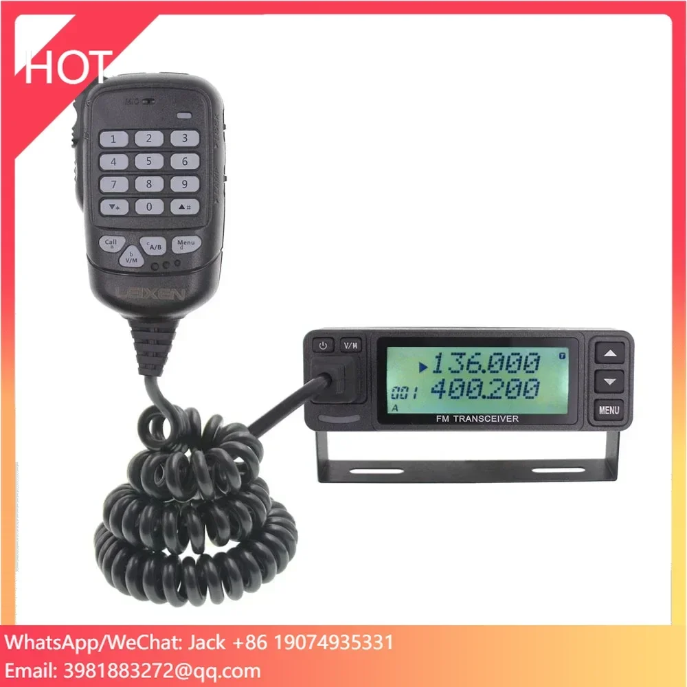 LEIXEN UV-998 25W Dual-Band 144/430MHz Mobiles Autoradio UV Amateur Funkgerät VV-898S Verbessertes UV-998 Zweiwege-Funkgerät Image