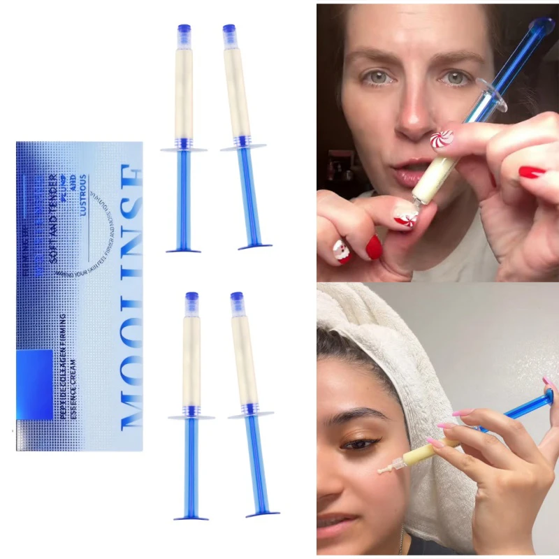 Polypeptid-Kollagen-Elastik-Essenz-Creme, Lifting, Straffung, weich, geschmeidig, tief feuchtigkeitsspendend, sanft reparierende Kollagen-Gesichtscreme Image
