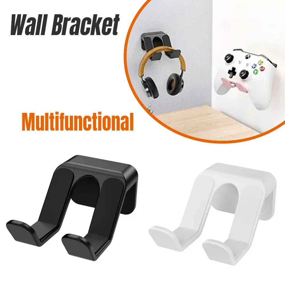Multifunktionaler Wandhalter für Kopfhörer und Controller, ohne Bohren, einfache Installation, kompakt, für Nintendo Switch, Sony, Xbox