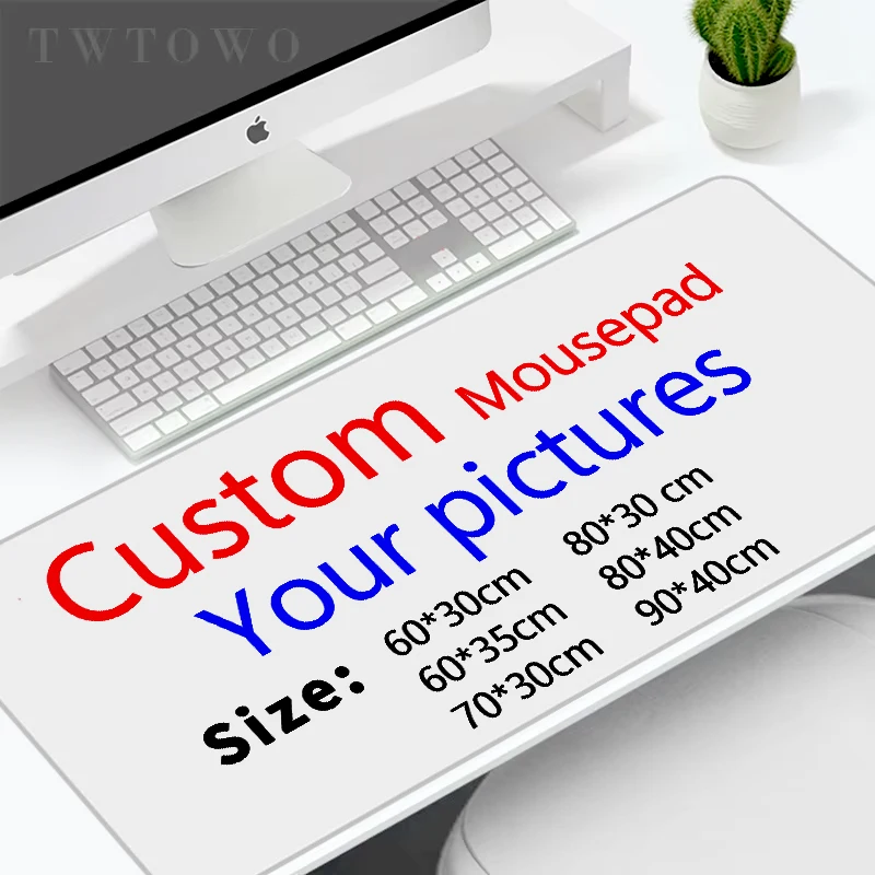 Individuell Bedruckte Mausunterlage DIY Große Spielmatte Gaming Angepasste Matte XXL Größe Gamer Büro-Mauspad Tastatur OEM Logo 600x350 Schreibtischunterlage Image