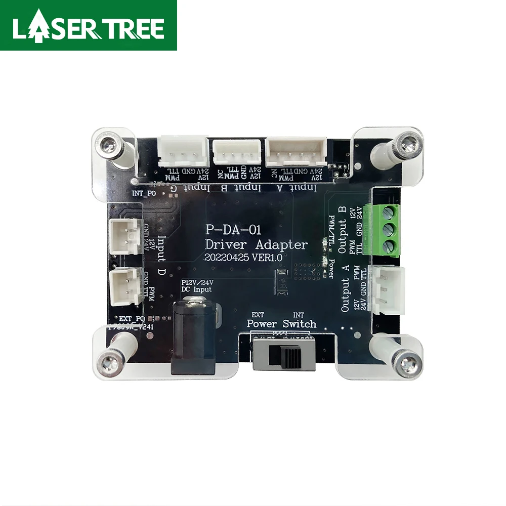 LASER TREE 20W 40W 80W Laser Modul Interface Adapter Board Stecker Unterstützung für Graveur Cutter Maschine 2Pin 3Pin 4Pin Image