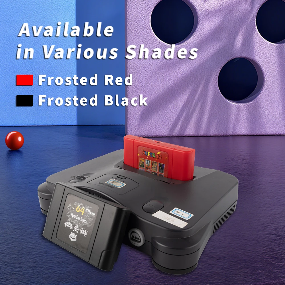 Super 64 340 in 1 für N64 Cartridge Game Card für N64 Videospielkonsole mit 16G-Karte für Nintendo 64 Image