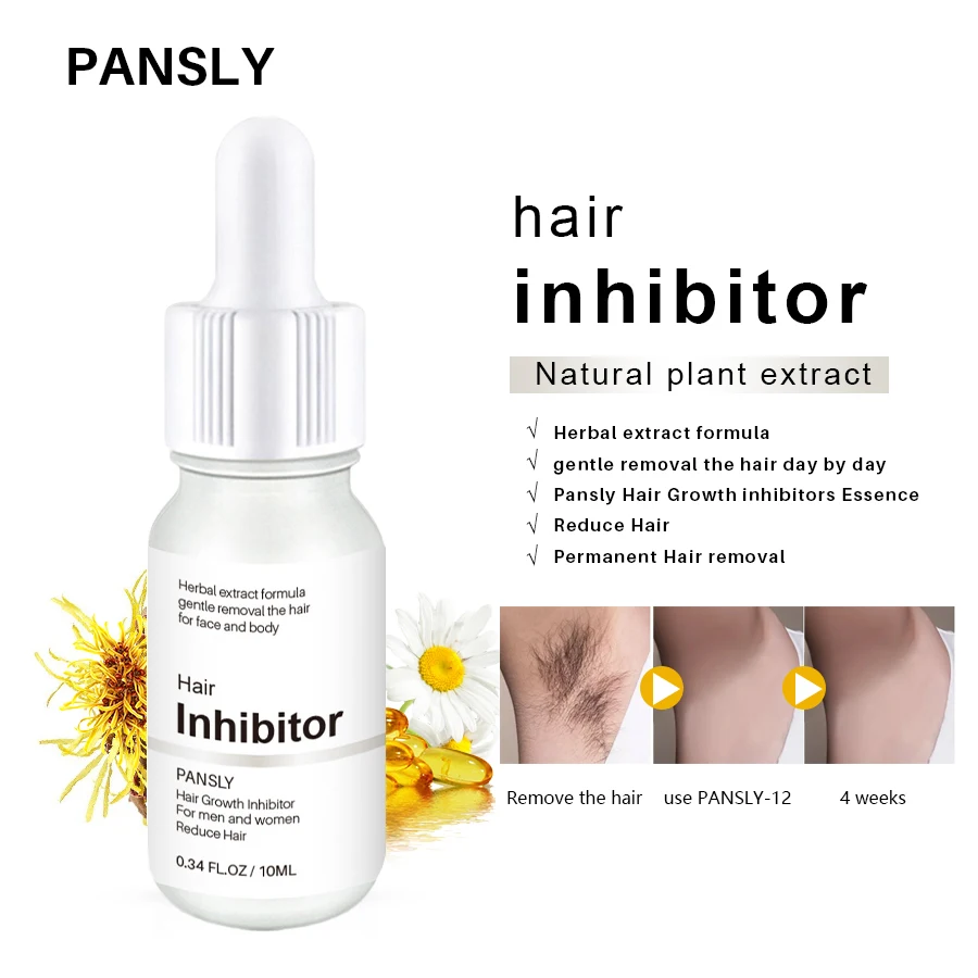 Professionelles Haarwachstum-Hemmendes Serum-Öl Schmerzlose Feuchtigkeitspflege Aufhellende Haarentfernung Nicht-reizende Hautpflege Körper-Schönheitspflege Image