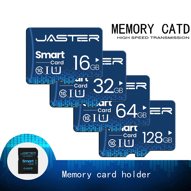 Mini-TF-Karte, Hochgeschwindigkeits-Speicherkarte der Klasse 10, 128 GB, 32 GB, Tarjeta, hochwertige Flash-Laufwerkskarte, 16 GB, 64 GB, Smart SD-Karte, Reder-Geschenke Image