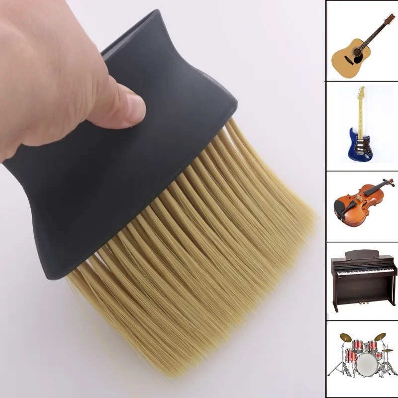 Gitarre Klavier Reinigungsbürste Staubentfernung Clean Tool für Gitarre Ukulele Bass Klavier Musikinstrument Reinigungswerkzeug Image