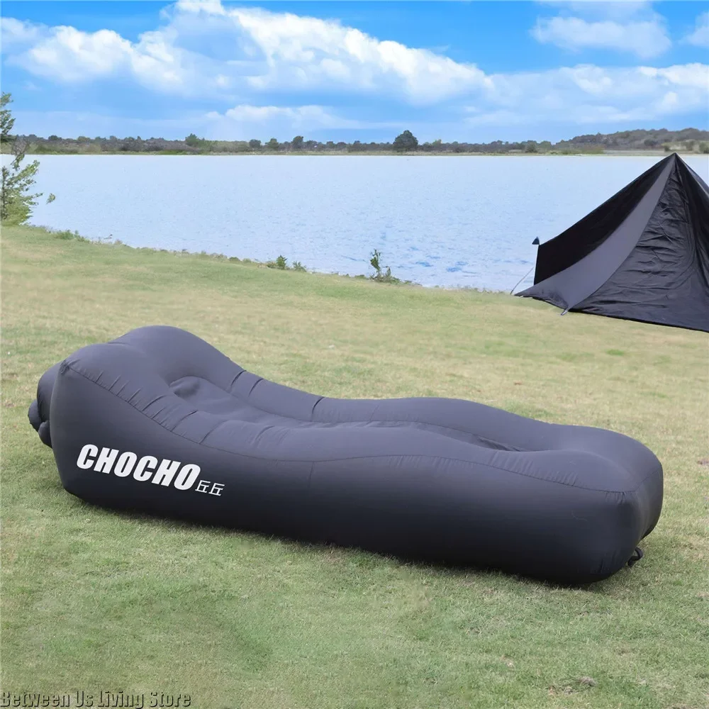 Im Freien aufblasbares Sofa Klappstuhl Amphibien-Sitzsack-Sofas Tragbare Matratze Schwimmbad Meer Strand Camping