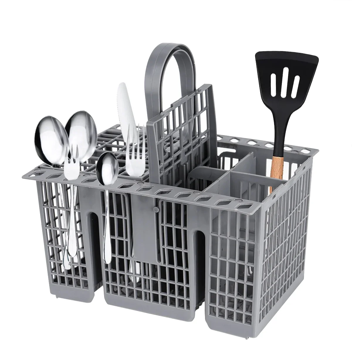 Multifunktionaler Spülmaschinenkorb, Zubehöradapter, Hotpoint-Geschirrspülerkorb C 00257140 Aufbewahrungskorb für Messer und Gabel Image
