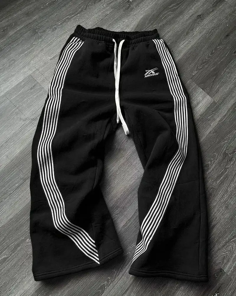 Mode Y2k Schwarz Grau Casual Hosen Camo Funktionelle Taktische Funktionelle Männer Frauen Premium Jogging Baggy Kordelzug Sweatpant