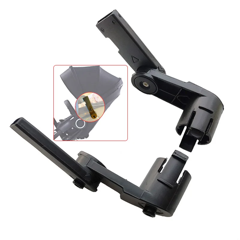 Kinderwagen Sonnendach Clip Für Stokke Xplory V2/V3/V4/V5/V6/X Trailz Dsland sonnenschirm Klemme Dach Unterstützung Stange Verschluss Zubehör Image