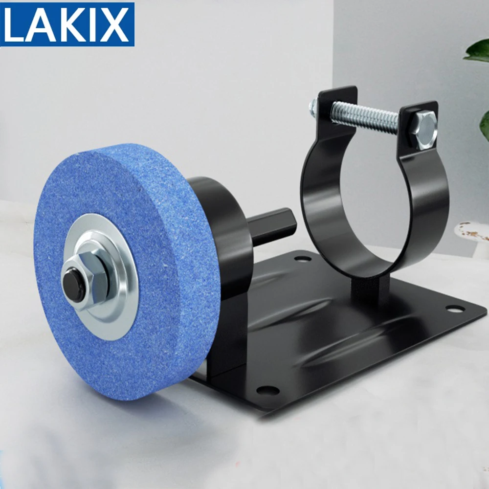 DIY Manuelle Elektrische Bohrer Zu Grinder Sander Konverter Kopf Kit Schleifen Stein Polieren Rad Cutter Metall Polieren Zubehör Image