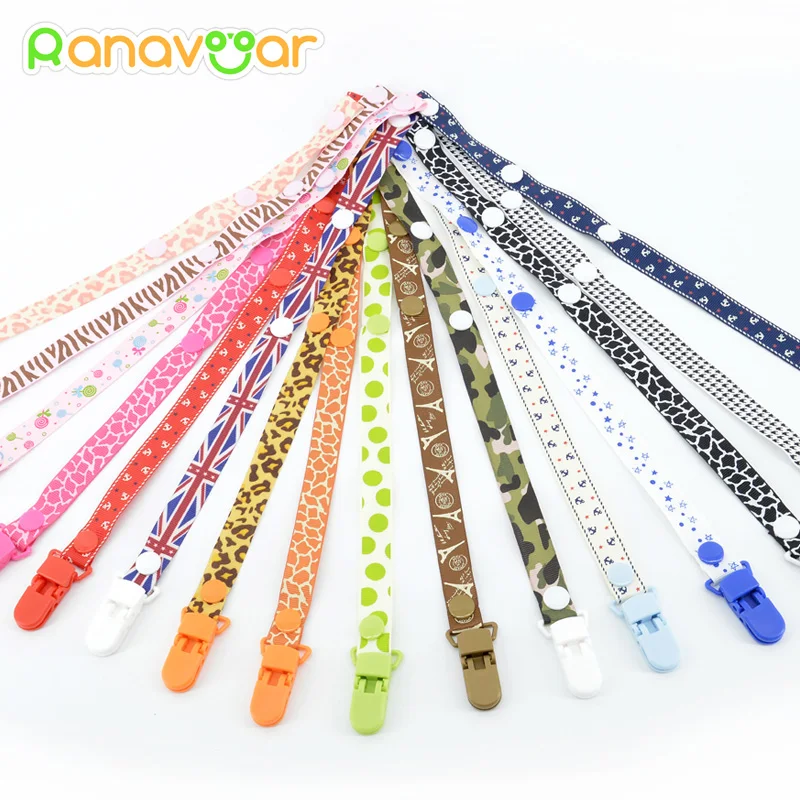 Baby Schnuller Clip Kette Für Schnuller Band Chupetas Lustige Dummy Halter Leine Strap Infant Nippel Zubehör Image