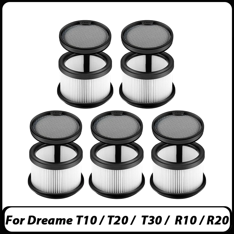 Für Dreame T10 / T20 / T20 Pro / T30 / T30 Neo / R10 / R10 Pro / R20 Ersatzteile Vor-Nachfilter-Zubehör Image