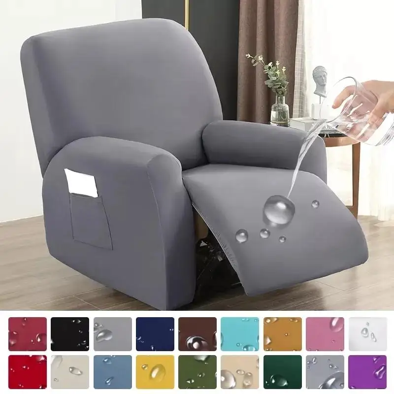 Wasserdicht Liege Sofa Abdeckung Nicht-slip Milch Seide Sofa Abdeckungen Für Wohnzimmer Einzigen Sofa Stuhl Couch Abdeckung Sessel Abdeckungen hause