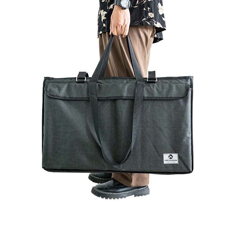 Camping moon tragbare Klapp netz Tisch Aufbewahrung tasche multifunktion ale Camping Outdoor Picknick Grill faltbare Schreibtisch Tischdecke Einkaufstasche Image