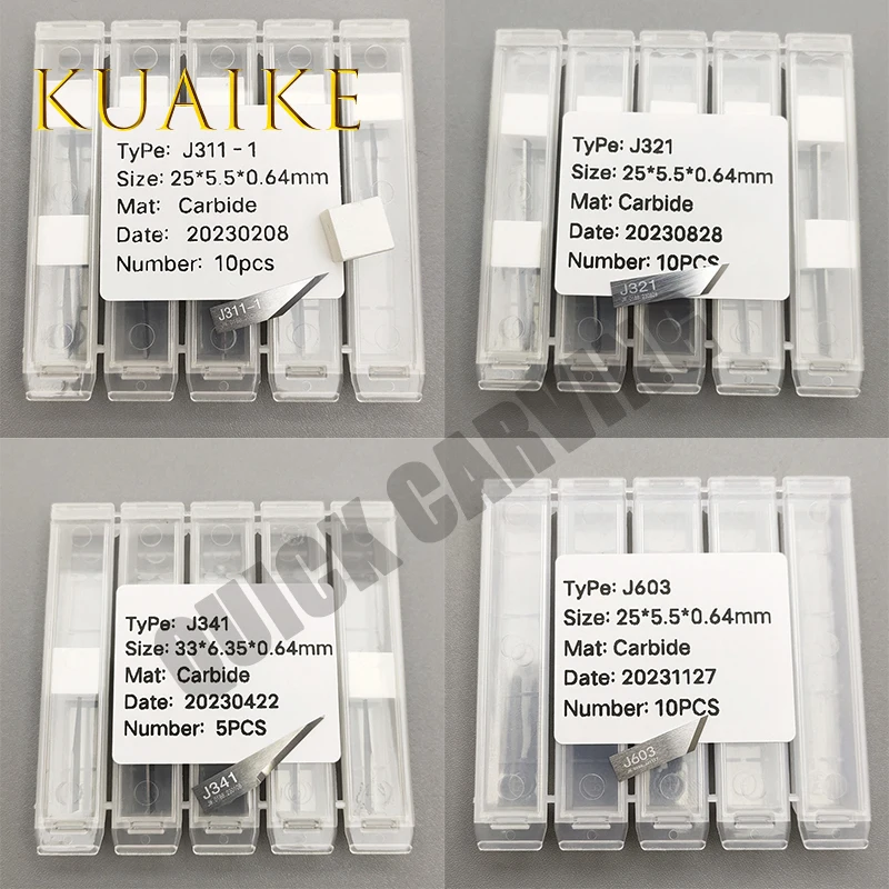 10 Stück JWEI J311-1 J321 J341 J603 Original Vibrationsklinge Oszillierendes Schneidmesser Image