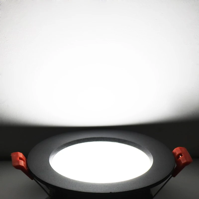 LED-Einbau-Downlight-Lampe, 220 V, 240 V, 110 V, dimmbar, LED-Deckenstrahler, ultradünn, 3 W, 5 W, 7 W, 9 W, 12 W, 15 W, LED-Glühbirne, Schlafzimmer