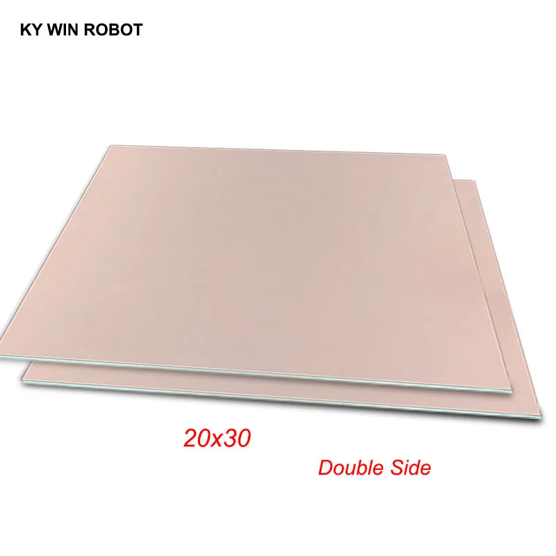 1 Stück FR4 PCB 20 x 30 cm doppelseitige kupferkaschierte Platte DIY PCB Kit Laminat Platine 20 x 30 cm 200 x 300 x 1,6 mm Image
