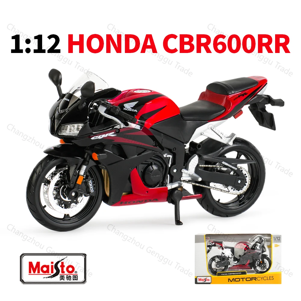 Maisto 1:12 Honda CBR600RR Druckgussfahrzeuge, Sammlerstück, Hobbys, Motorradmodell, Spielzeug