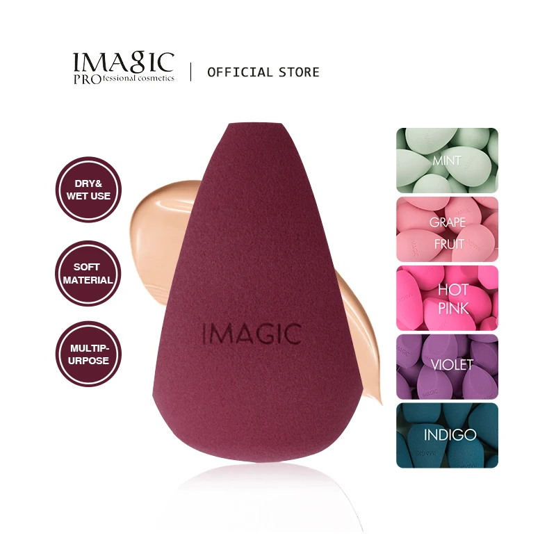 IMAGIC Sponge Makeup Foundation Makeup Cosmetic Puff Powder Smooth Beauty Cosmetic Make-up-Schwamm Puff